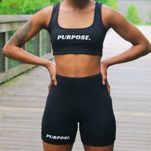 NEW Reflective Crop Top/Biker Short Set !